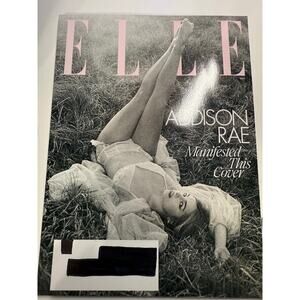 ELLE Magazine May 2025 Addison Rae Manifested This Cover BEAUTY FASHION MAKEUP
